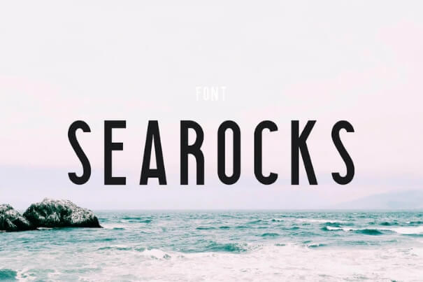 Searocks font