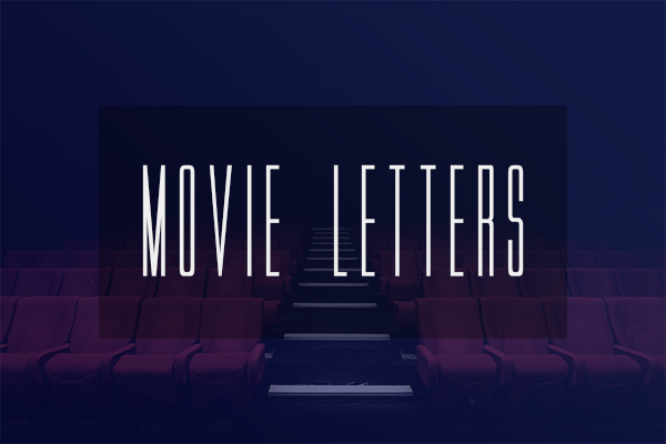 Movie letters fuente condensada